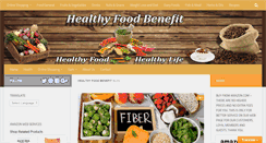 Desktop Screenshot of healthyfoodbenefit.com